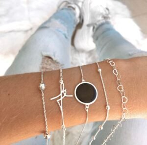 Pulseira Veneziana Bolas (PP)