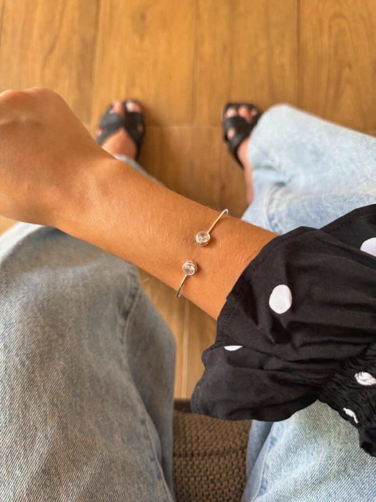 Bracelete Duas Zircônias
