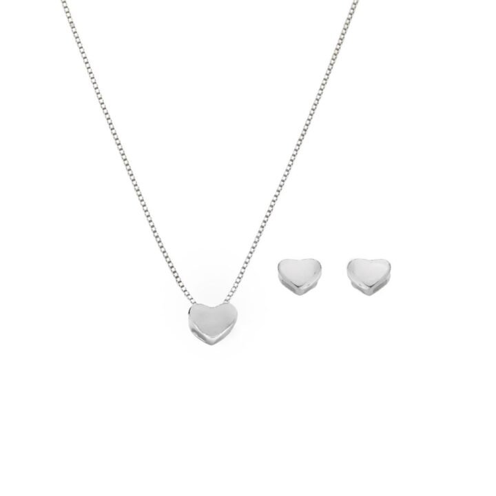 Conjunto Coração Liso