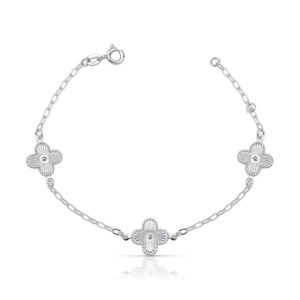 Pulseira 3 trevos Inspiração Van Cleef & Arpels (Mod2)