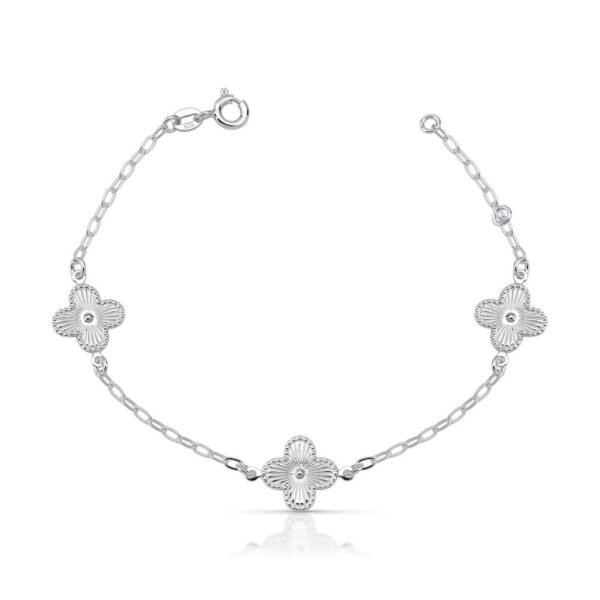 Pulseira 3 trevos Inspiração Van Cleef & Arpels (Mod2)