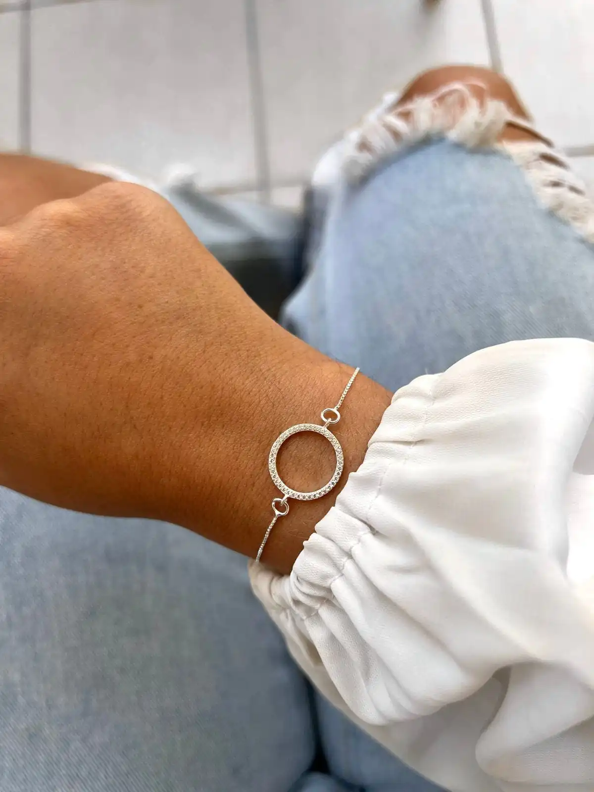 Pulseira Círculo Cravej. - Imagem 3