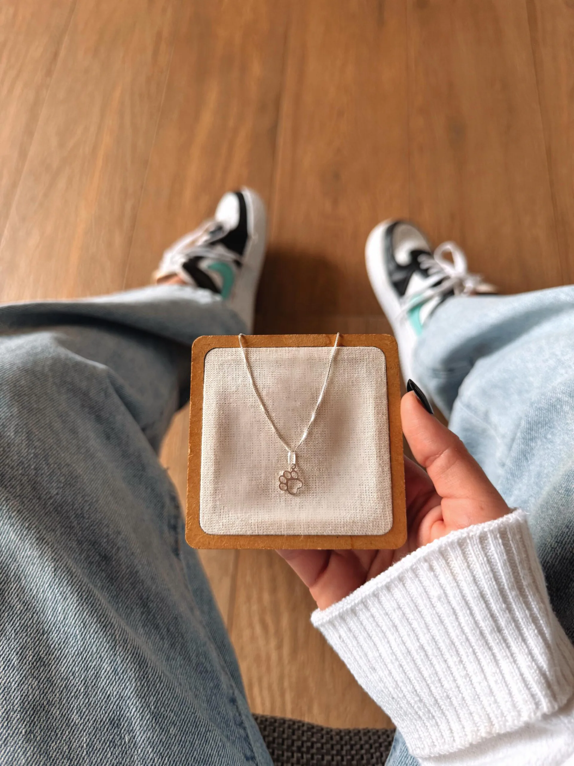 Colar Pingt. Patinha Vaz. - Imagem 2