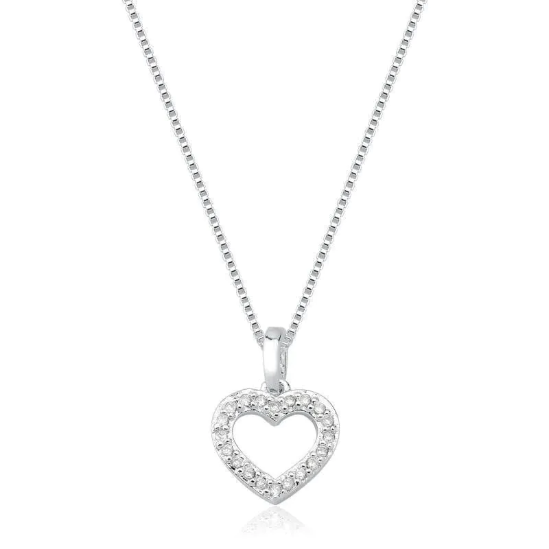 Colar Pingt. Coraçãozinho Cravej.