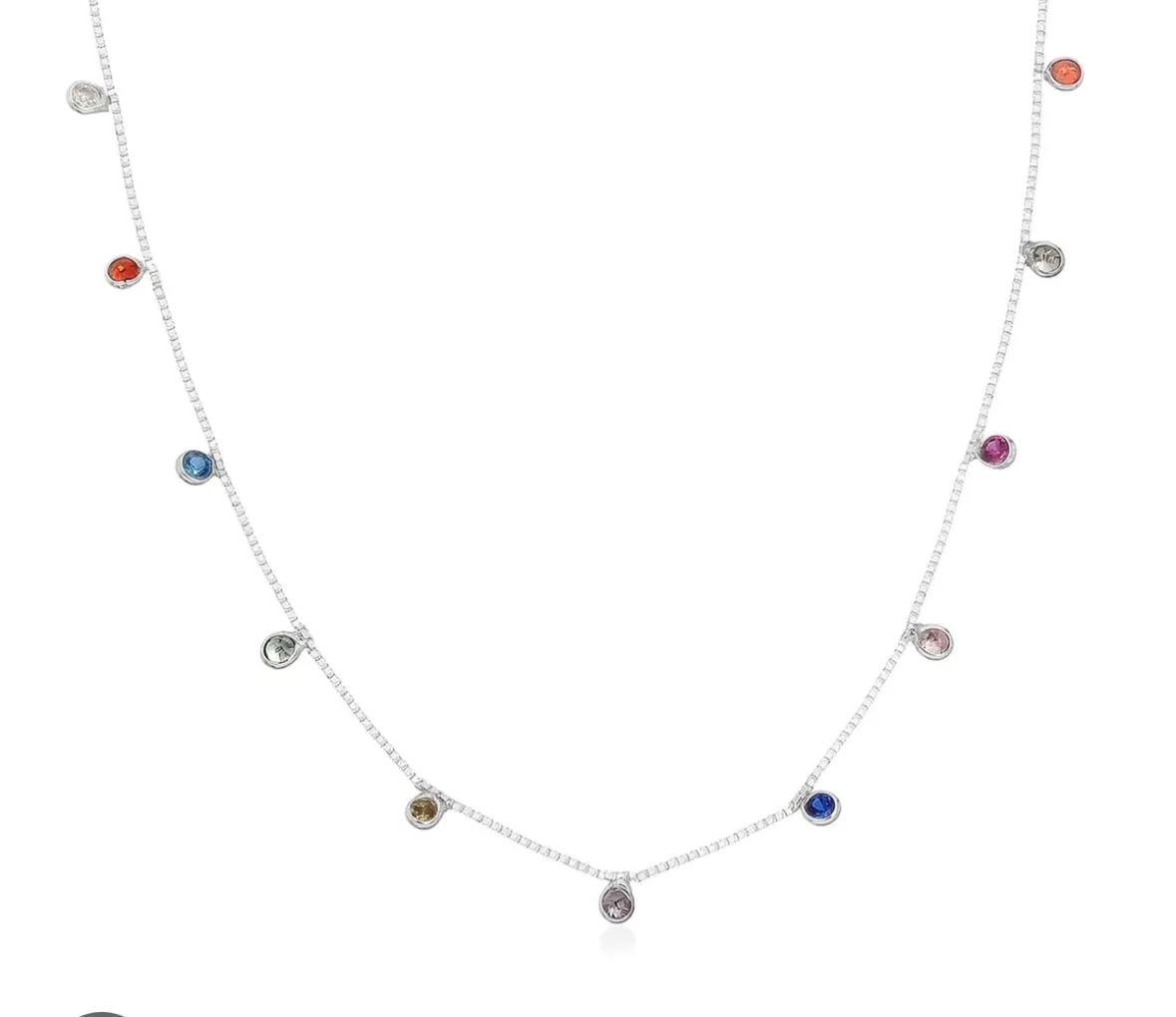 Choker Arco Íris Veneziana