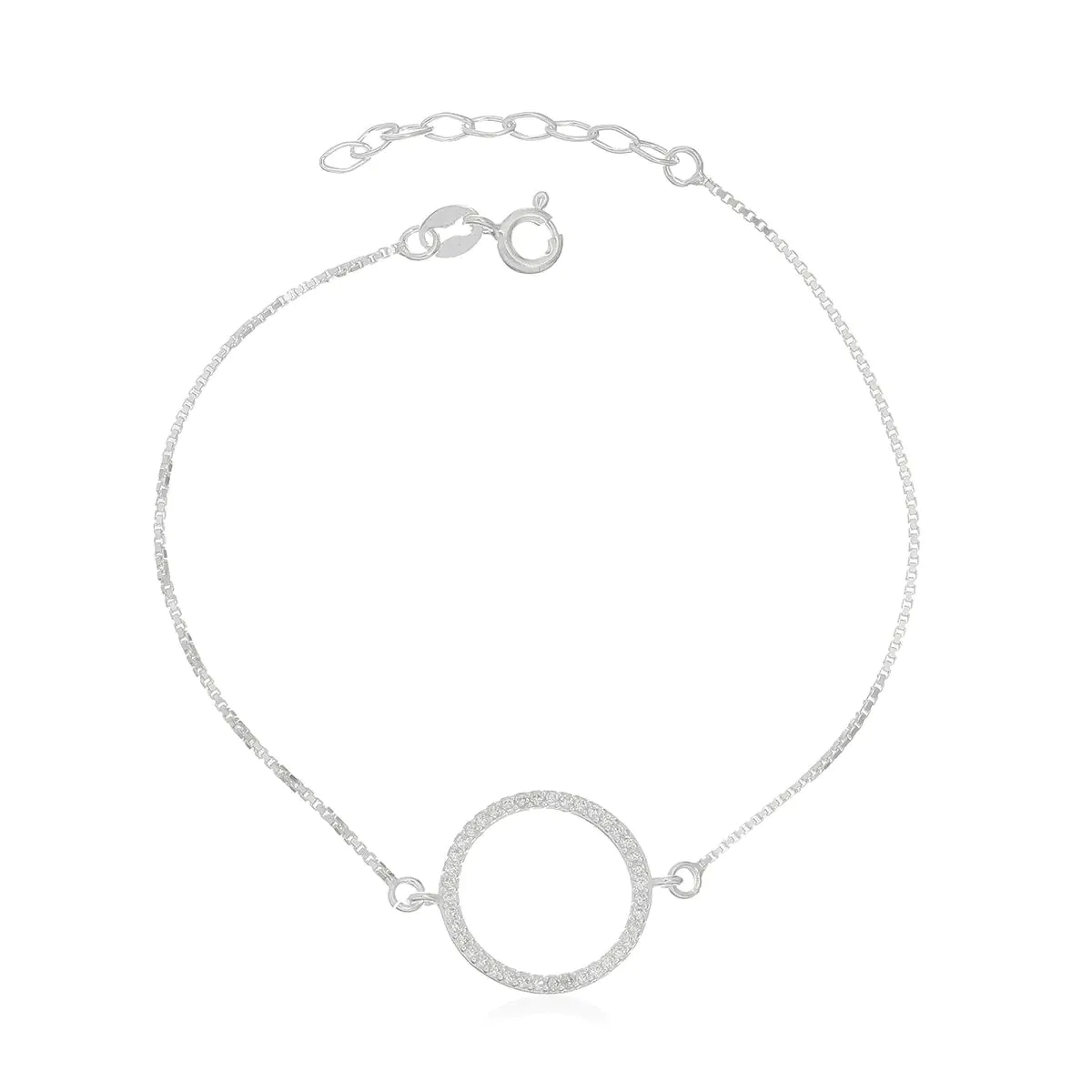 Pulseira Círculo Cravej. (Mod2)