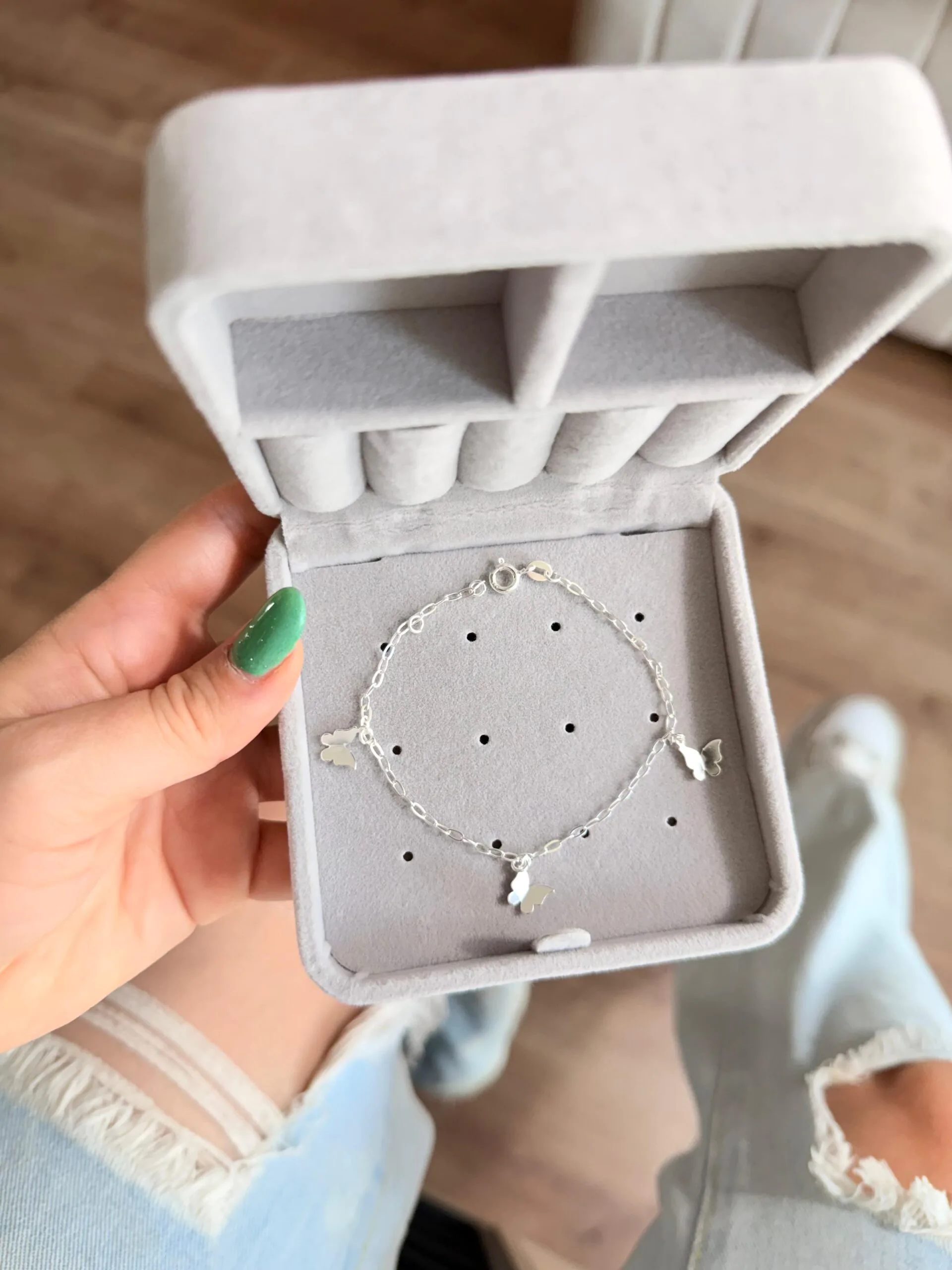 Pulseira Pingt. Borboletas - Imagem 2