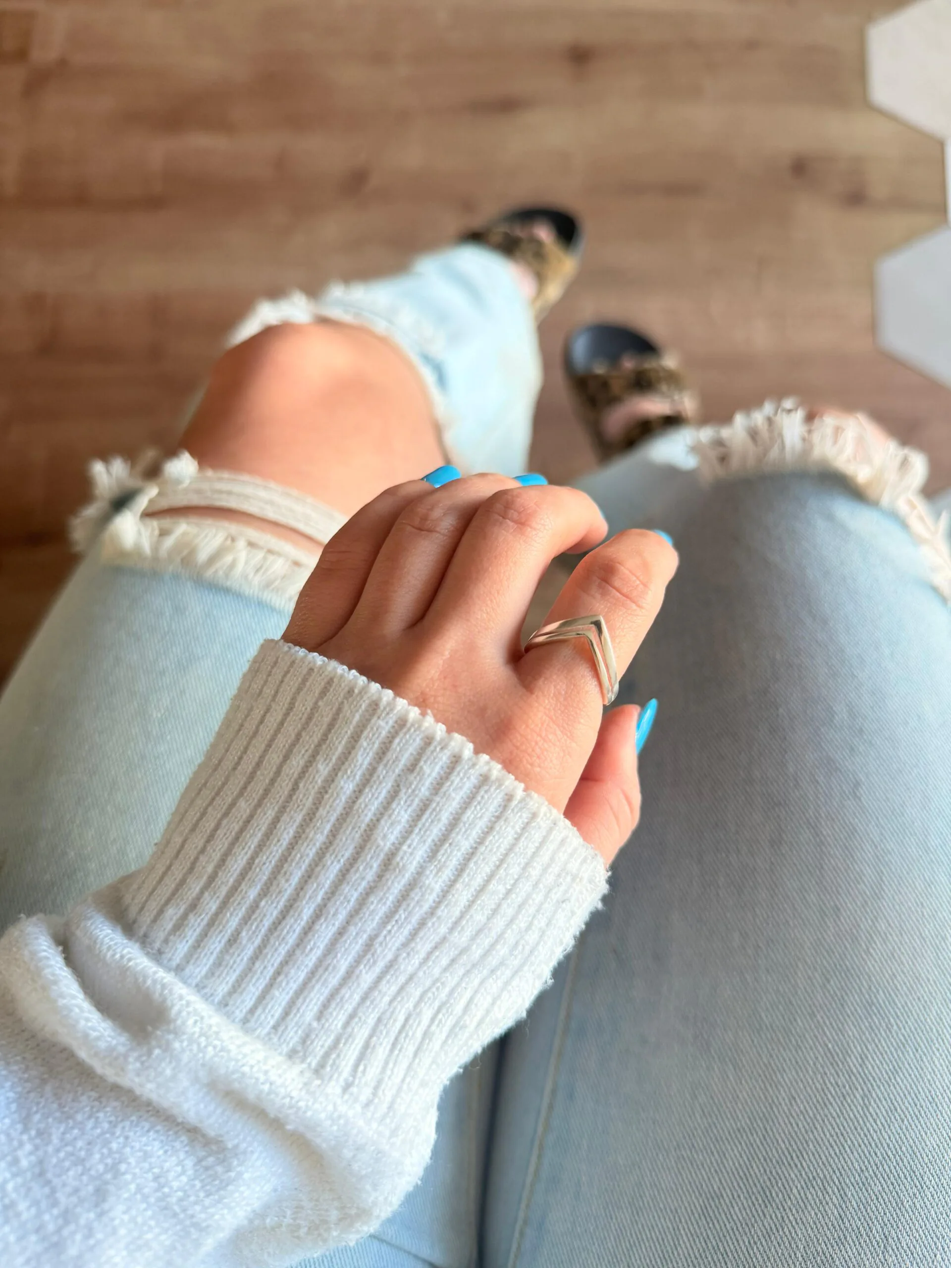 Anel Formato V Vaz. - Imagem 2