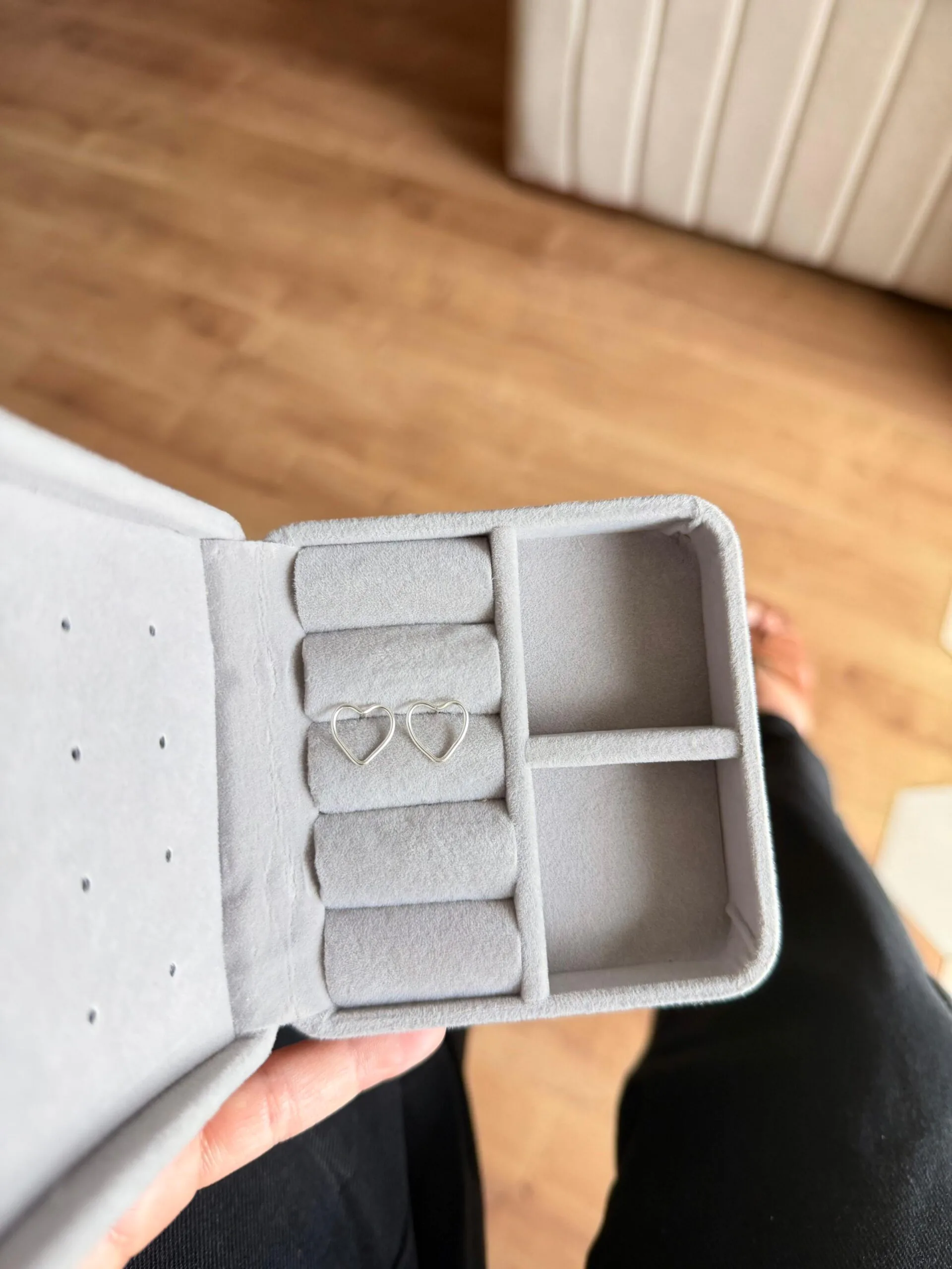 Brinco Coração Vaz. - Imagem 2