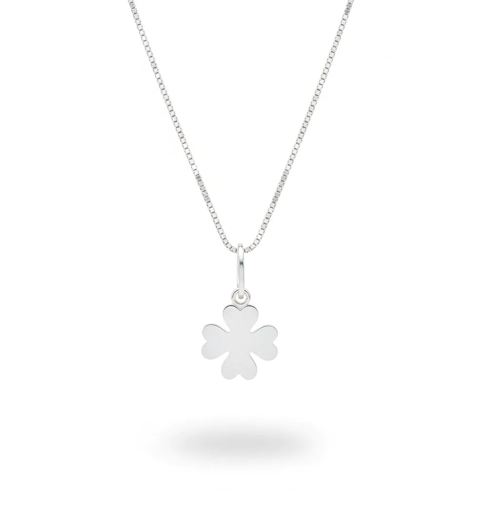 Colar Pingt. Trevo Cheio