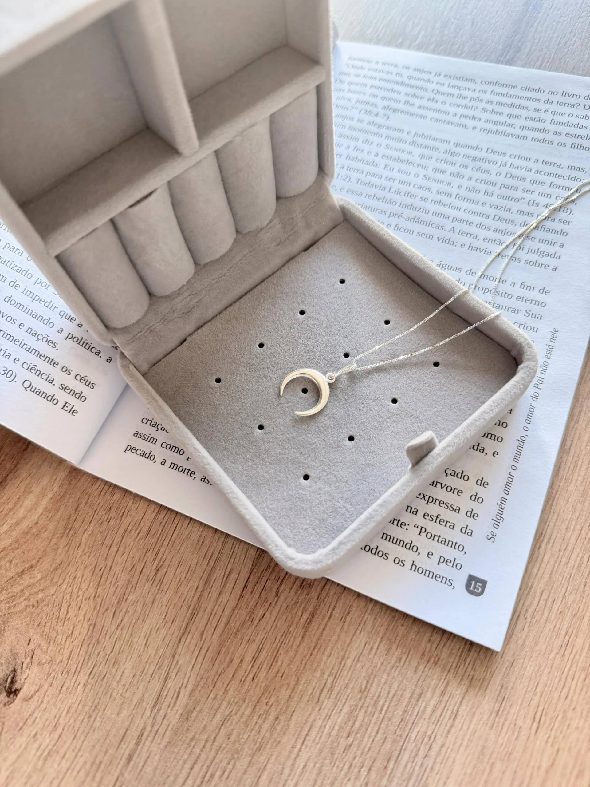 Colar Pingt. Lua Lisa - Imagem 2