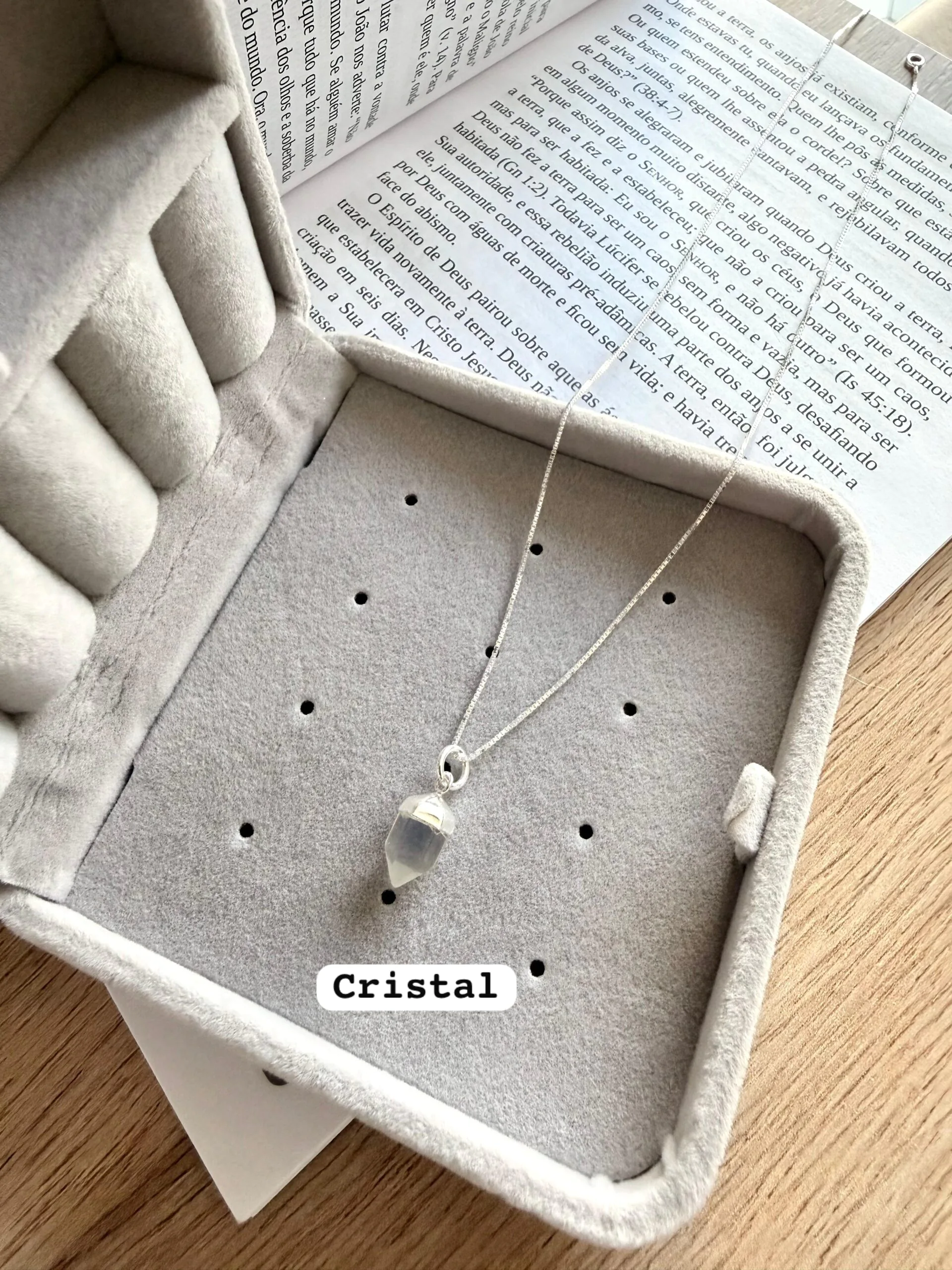 Colar Pingt. Pedra Natural (P) - Imagem 5