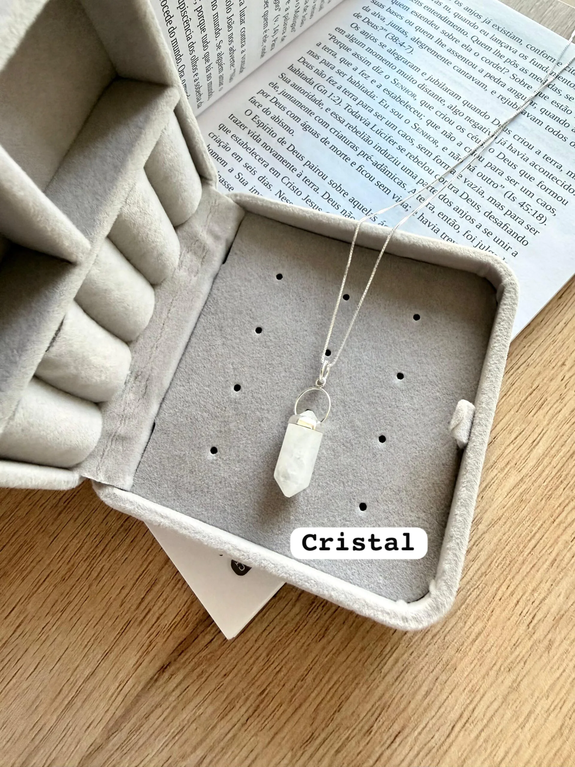 Colar Pingt. Pedra Natural (M) - Imagem 5