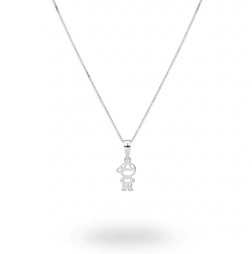 Colar Pingt. Menino Liso