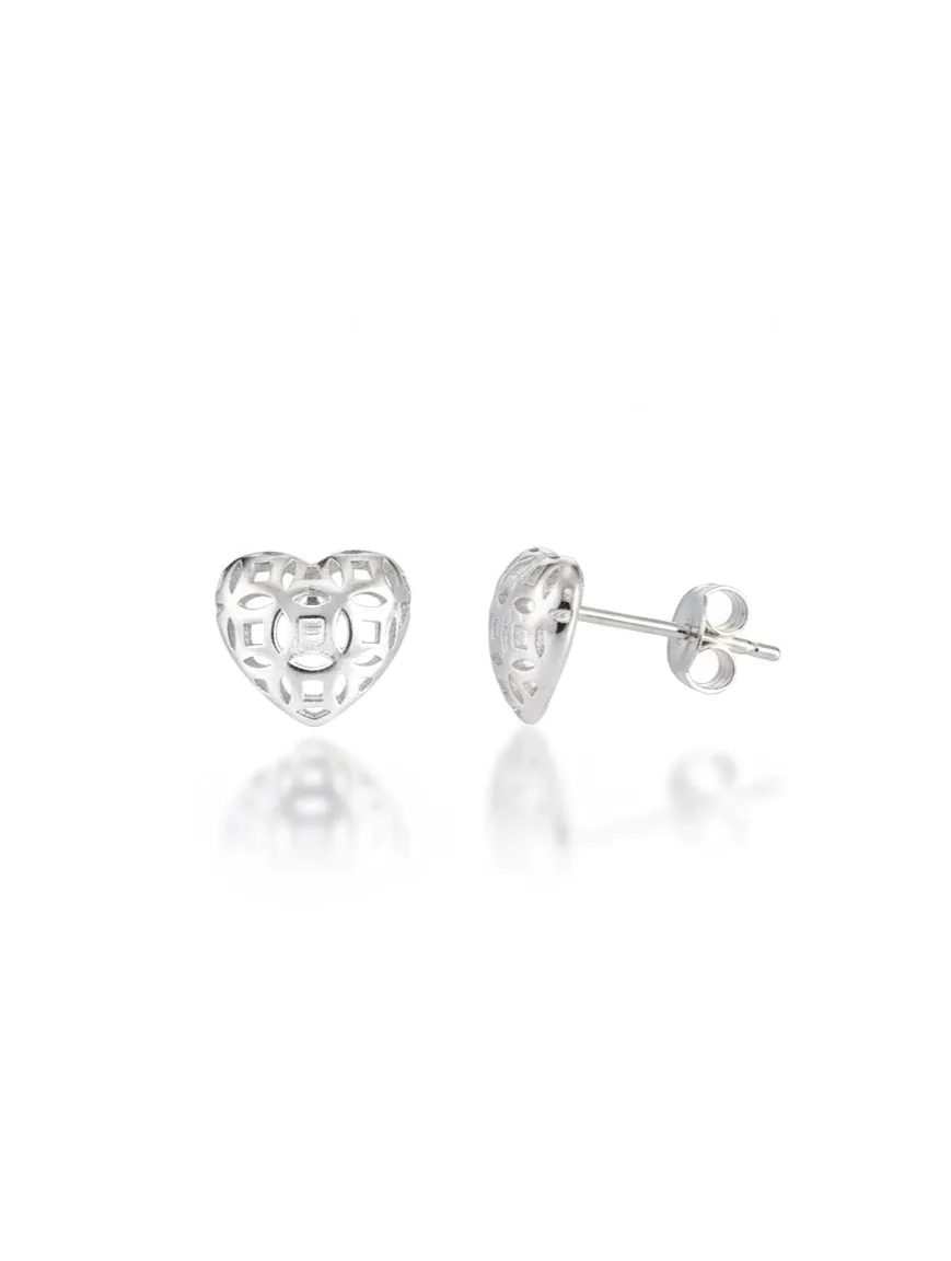 Brinco Coração Vaz.