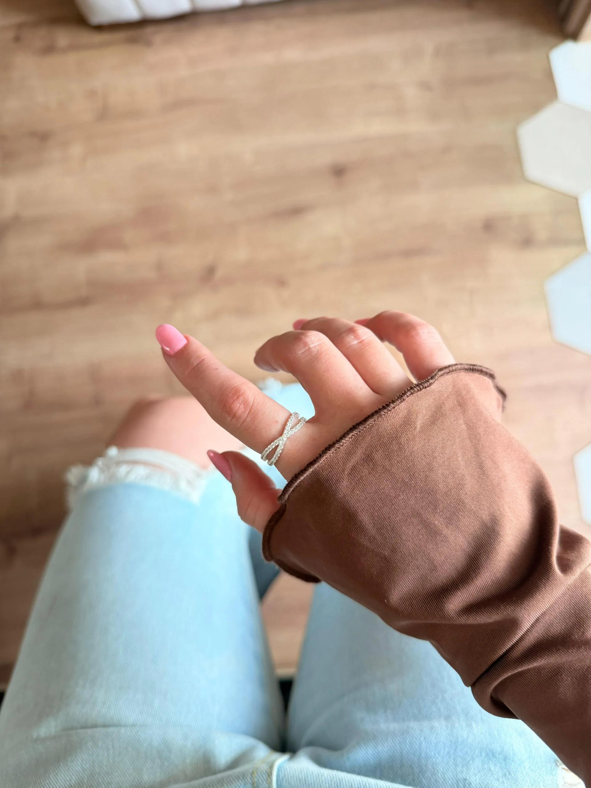 Anel Elo Infinito Cravej. - Imagem 2