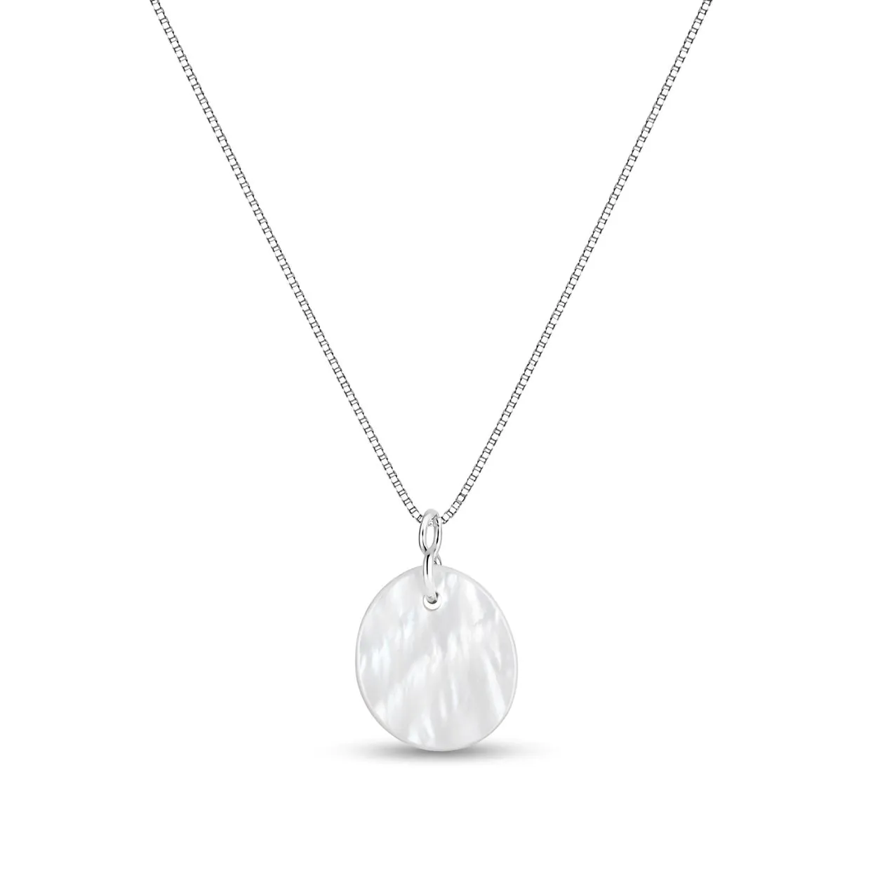 Colar Pingt. Redondo Em Madrepérola