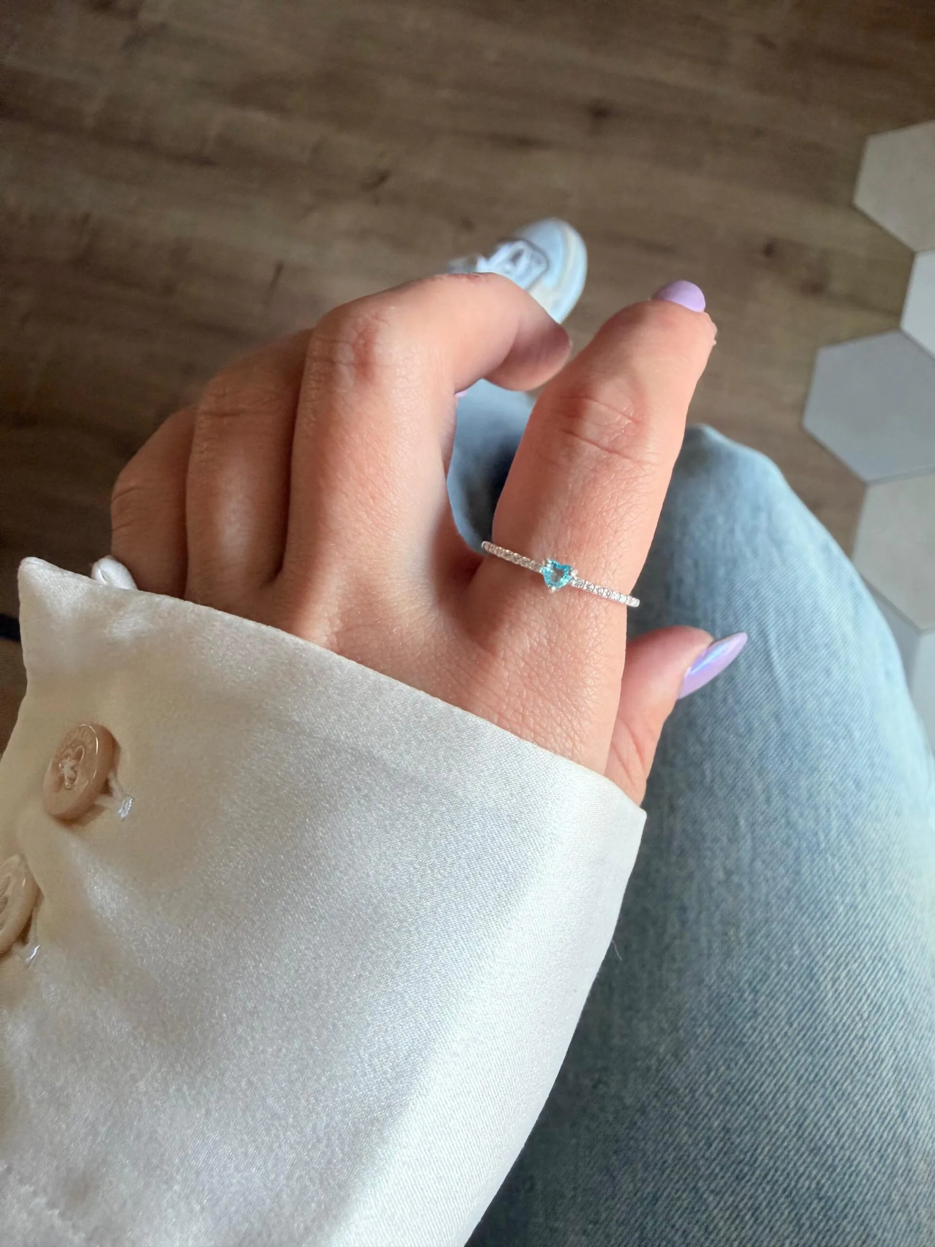 Anel Ponto De Luz Coraçãozinho - Imagem 2