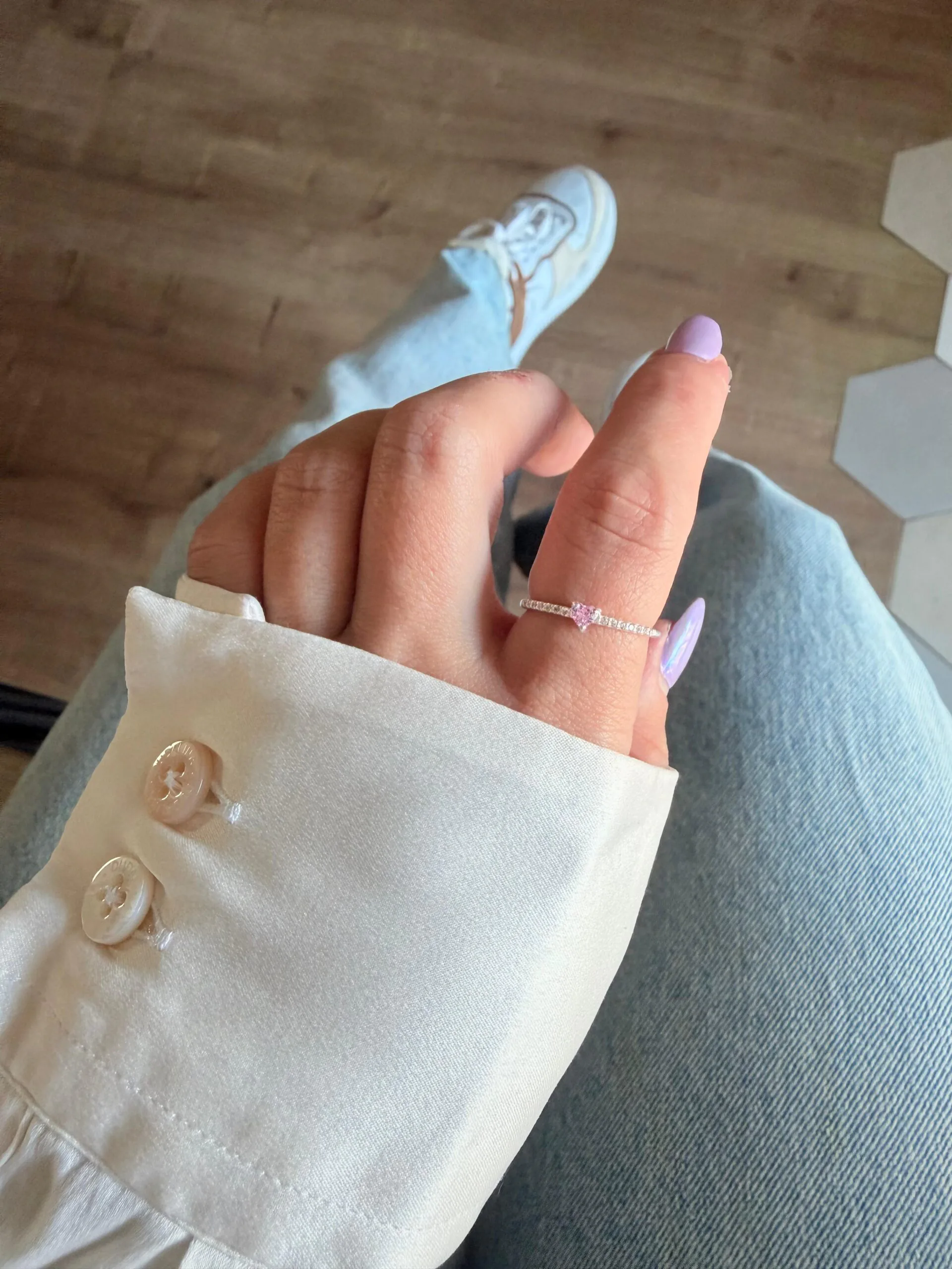 Anel Ponto De Luz Coraçãozinho - Imagem 3