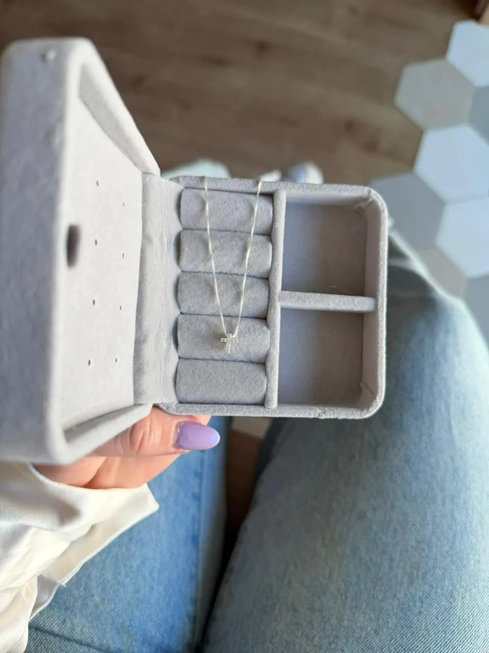 Colar Pingt. Cruz Cravej. - Imagem 2