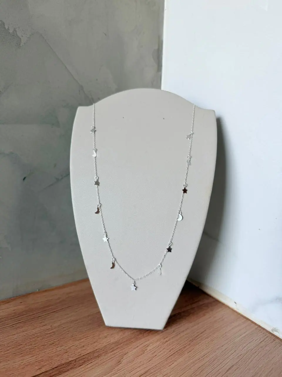 Colar Luazinha + Estrelinha (60cm) - Imagem 2