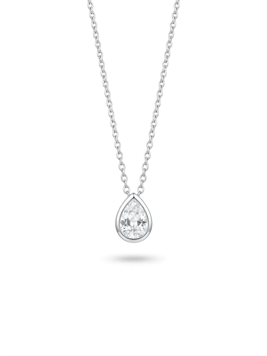 Colar Pingt. Gotão De Zircônia