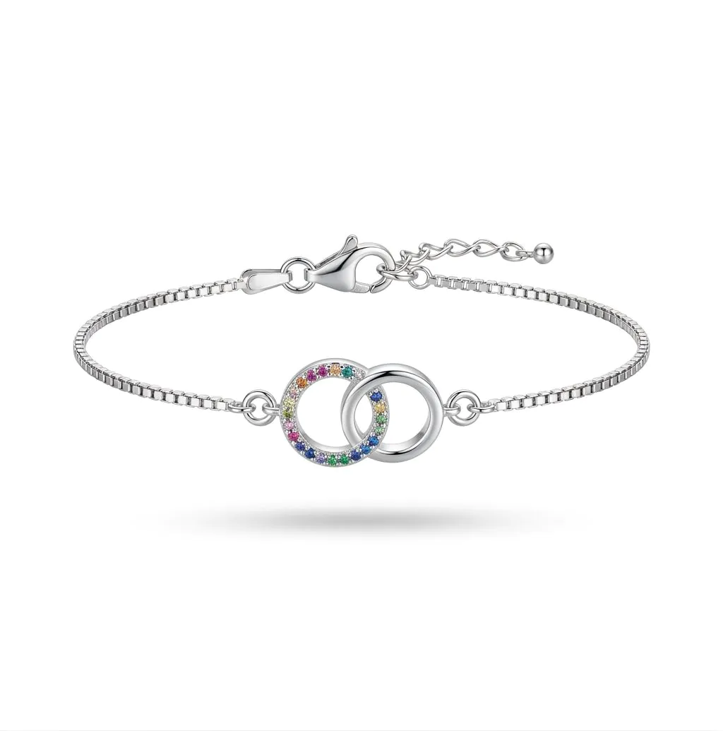 Pulseira Círculos Entrelaçados - Imagem 2