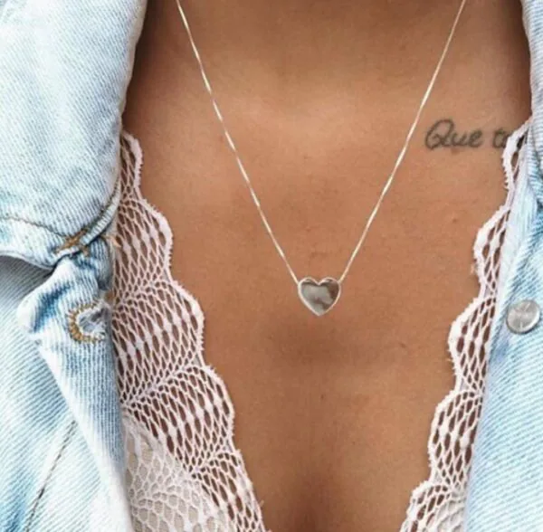 Colar Coração Cheio - Imagem 2